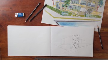 Comprendre la technique de la perspective à 2 points de fuite