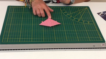 Raie en origami