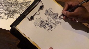 Dessin au stylo bille