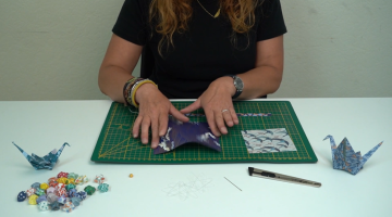 Guirlande en origami